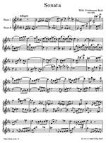 Bach, WF: Sonata in E-flat Product Image