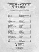 The Queens of Country Sheet Music Product Image