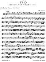 Telemann, G: Trio in F (from Essercizii Musici) (TWV 43: F3) Product Image