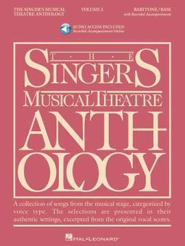 The Singer's Musical Theatre Anthology - Volume Three (Baritone/Bass)