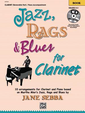 Martha Mier: Jazz, Rags, & Blues for Clarinet