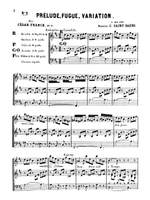 César Franck: Prelude, Fugue and Variation, Op. 18 Product Image
