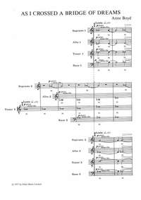 As I Crossed a Bridge of Dreams. SATB