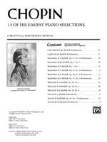 Frédéric Chopin: 14 of His Easiest Piano Selections Product Image