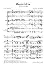 Chanson Eloignee. SATB unacc. Product Image