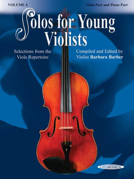 Solos for Young Violists Viola Part and Piano Acc., Volume 4