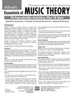 Alfred's Essentials of Music Theory: Teacher's Activity Kit, Complete Product Image