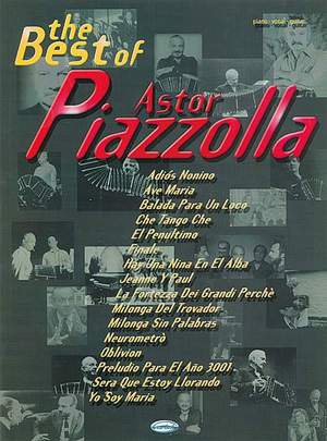 Astor Piazzolla: The Best Of Astor Piazzolla