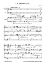 L'Estrange, A.: Oh Shenandoah. SA/Men acc. (CBS) Product Image