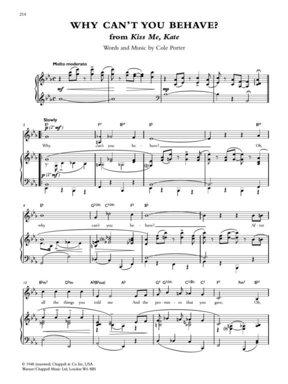 Cole Porter Cole Porter Platinum Collection Presto Sheet Music