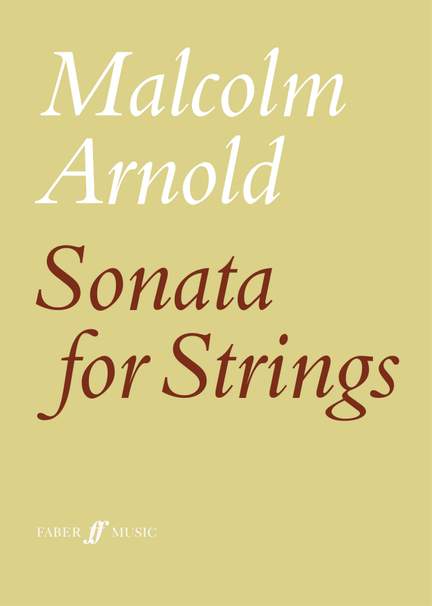 Arnold, Malcolm: Sonata for strings (score)
