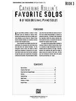 Catherine Rollin: Catherine Rollin's Favorite Solos, Book 3 Product Image