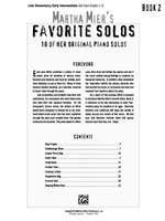 Martha Mier: Martha Mier's Favorite Solos, Book 2 Product Image