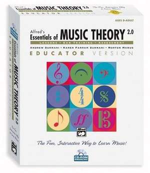 Alfred's Essentials of Music Theory Software, Version 2.0 Volume 2 & 3