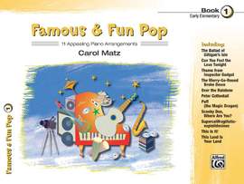 Famous & Fun Pop, Book 1