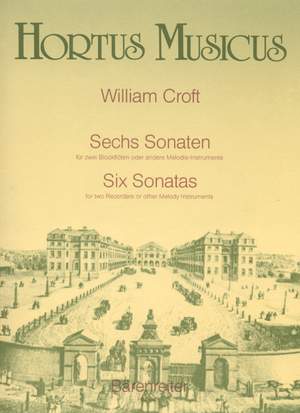 Croft, W: Six Sonatas