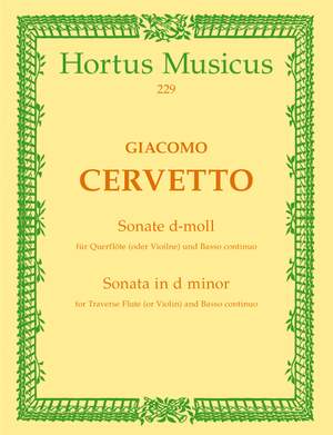 Cervetto, G: Sonata in D minor, Op.3/6