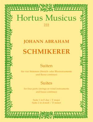 Schmikerer, J: Suites No.1 & 2 (F maj, D min)