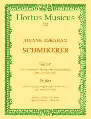 Schmikerer, J: Suites No.1 & 2 (F maj, D min)
