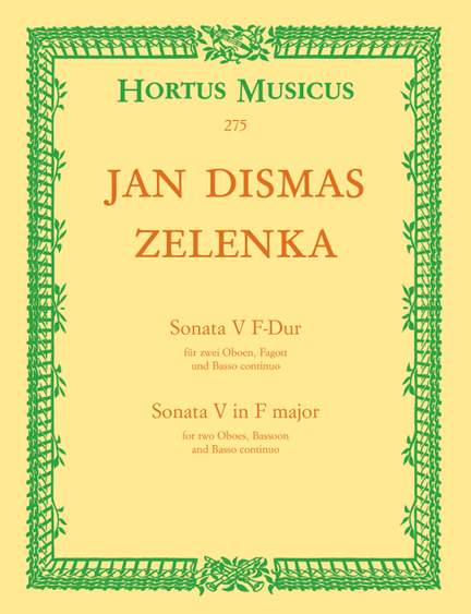 Zelenka, J: Sonata No.5 in F