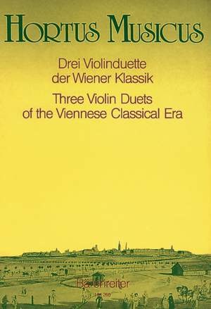 Various Composers: Violin Duets (3) of the Viennese Classic Period