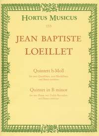 Loeillet, J: Quintet in B minor