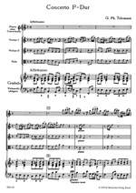 Telemann, G: Concerto for Treble Recorder in F Product Image