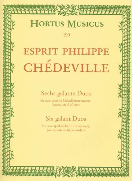 Chedeville, E: Galante Duos (6)