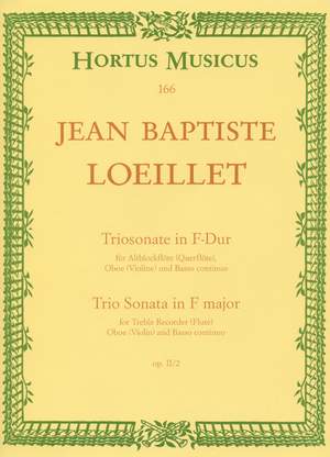 Loeillet, J: Trio Sonata in F, Op.2/ 2