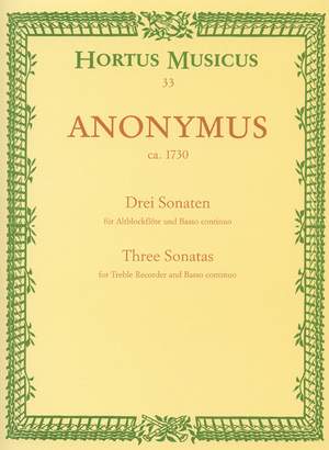 Anonymous: Sonatas (3)