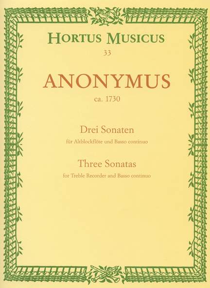 Anonymous: Sonatas (3)