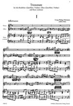 Telemann, G: Trio Sonata in E minor (TWV 42: e6) Product Image