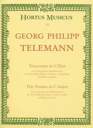 Telemann, G: Trio Sonata in C (from Der getreue Musikmeister)