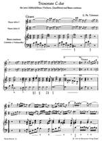 Telemann, G: Trio Sonata in C (from Der getreue Musikmeister) Product Image