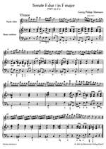 Telemann, G: Sonatas (4), (F maj TWV 41:F2; Bb maj TWV 41:B3; F min TWV 41:f1; C maj TWV 41:C2) (from Der getreue Musikmeister) Product Image