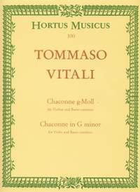Vitali, T: Chaconne in G minor