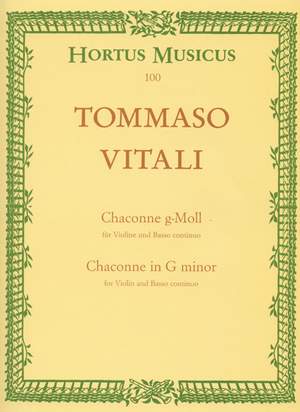Vitali, T: Chaconne in G minor