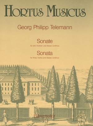 Telemann, G: Sonata in B-flat (TWV Anhang 43: B1)