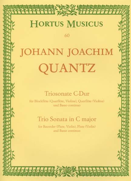 Quantz, J: Trio Sonata in C