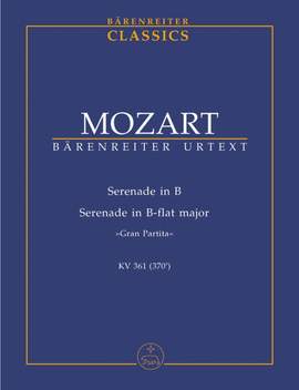 Mozart, WA: Serenade No.10 in B-flat (Gran Partita) (K.361) (Urtext)