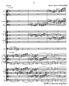 Schwarz-Schilling, R: Partita