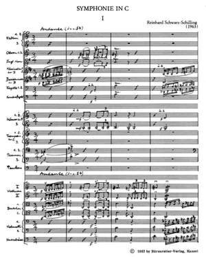 Schwarz-Schilling, R: Symphony in C (1963)