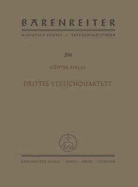 Bialas, G: String Quartet No.3 (1969)