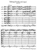 Bach J.S: Cantata No. 36: Schwinget freudig euch empor (BWV 36) (Urtext). (final version) Product Image