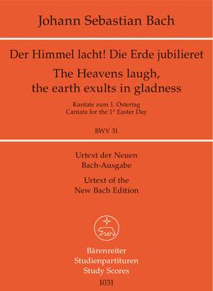 Bach, JS: Cantata No. 31: Der Himmel lacht (BWV 31) (Urtext)