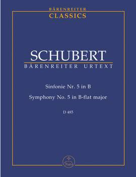 Schubert, F: Symphony No.5 in B-flat (D.485) (Urtext)