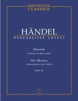 Handel, GF: Messiah (HWV 56) (E-G) (Urtext)
