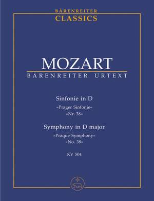 Mozart, WA: Symphony No.38 in D (K.504) (Prague) (Urtext)