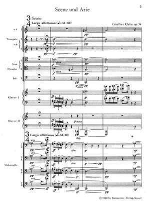 Klebe, G: Scene and Aria, Op.54 (1968)