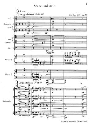 Klebe, G: Scene and Aria, Op.54 (1968)